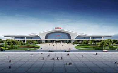 美輪美奐！杭臺高鐵紹興段站點驚艷亮相 貫通臺州新動脈